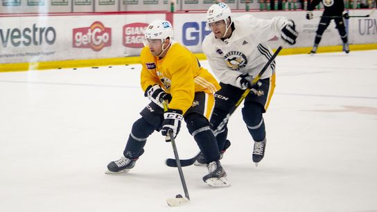 Sullivan on Simon: 'A lot of our guys like to play with him' taken in Cranberry, Pa. (Penguins)
